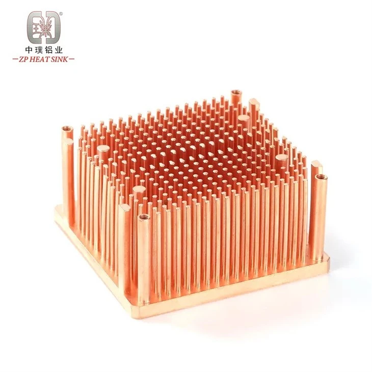 Copper Forged Pin Fin Heat Sink