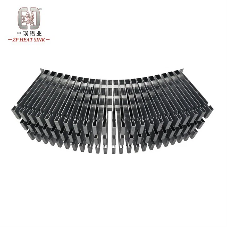 Flexible Aluminum Folding Fin Heat Sink